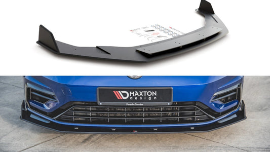 MaxtonDesignRacingFrontSplitterV.2ForVolkswagenGolfMK7.5R(2017-2020)