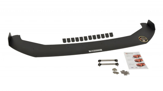 MaxtonDesignRacingFrontSplitterwithTieBarsForVolkswagenGolfMK7GTI/GTD/GTE(2013-2016)
