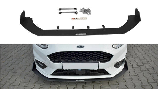 MaxtonDesignRacingFrontSplitterV.1forFordFiestaMK8ST&ST-LINE(2018+)