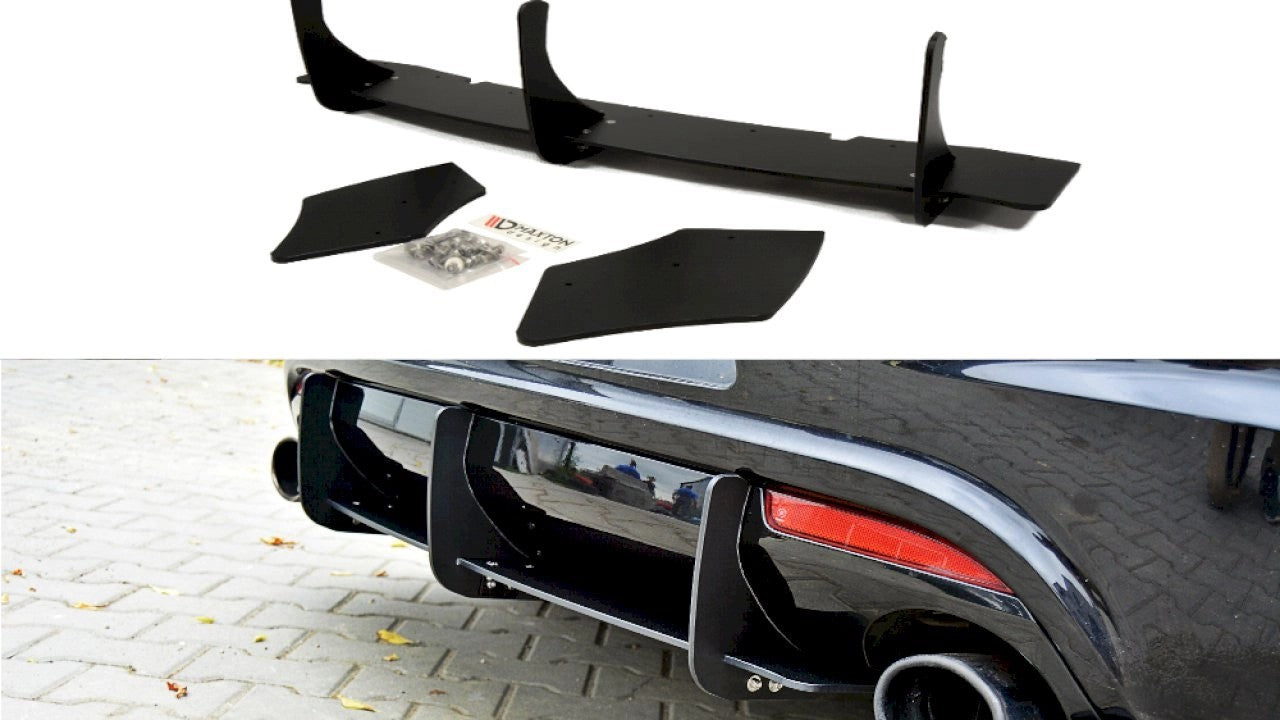 MaxtonDesignRearDiffuser&RearSideSplittersForVolkswagenSciroccoRMK3(2009-2013)