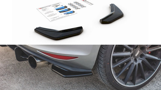 MaxtonDesignRearSideSplitters/SpatsV.2ForVolkswagenGolfMK7GTI(2013-2016)