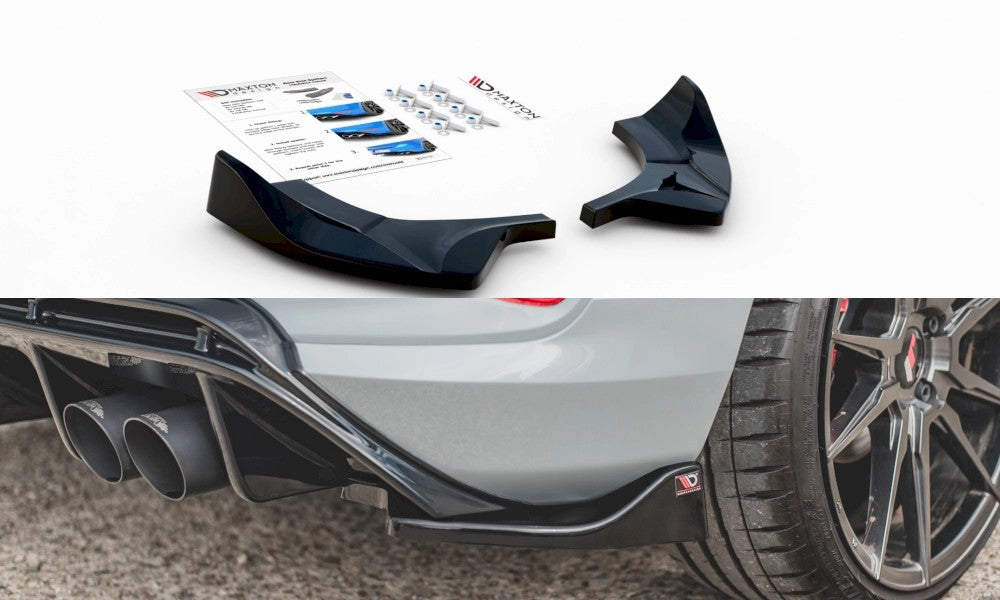 MaxtonDesignRearSideSplitters/SpatsForFordFiestaMK8ST(2018+)