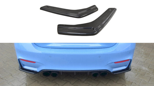 MaxtonDesignRearSideSplitters/SpatsForBMWM4F82M-Performance(2014-2020)