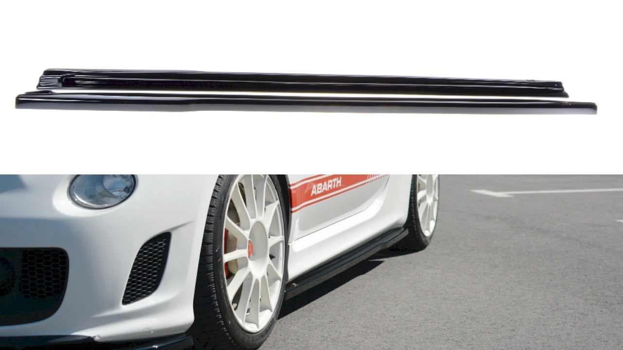 MaxtonDesignSideSkirtsForFiat500AbarthMK1(2008-2016)