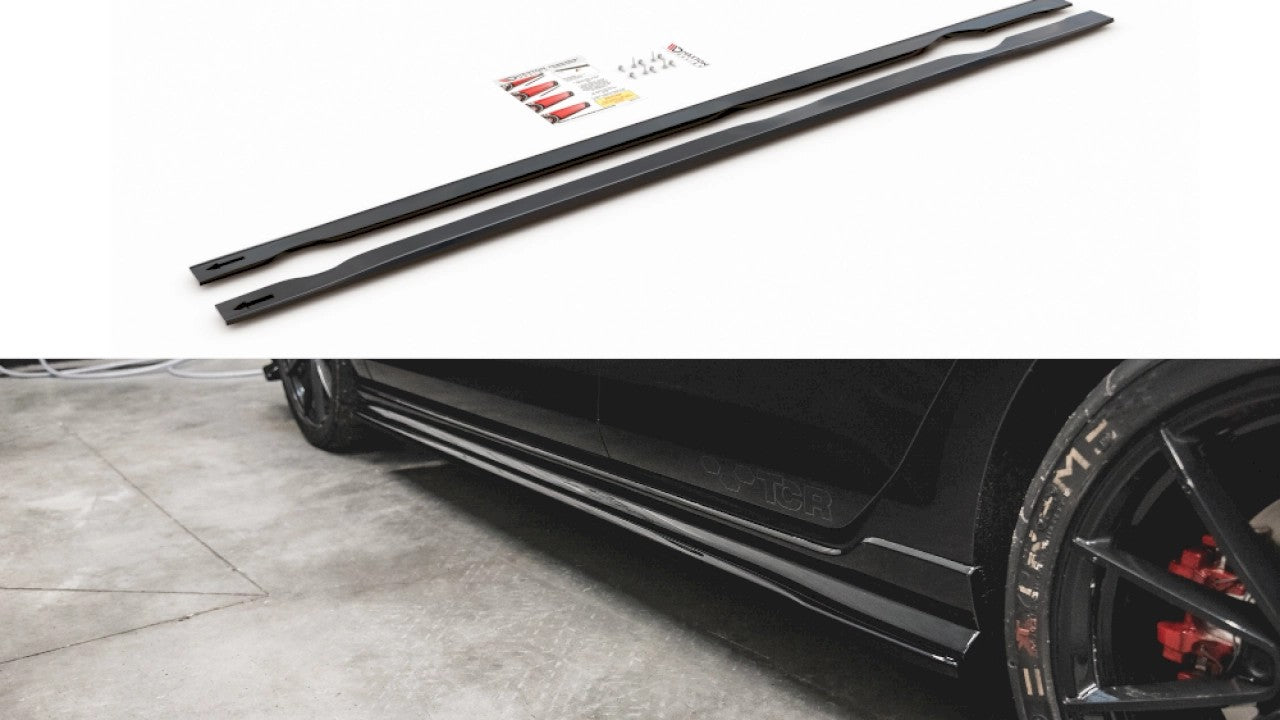 MaxtonDesignSideSkirtsforVolkswagenGolfMK7.5GTITCR(2019)