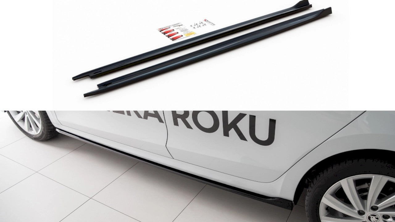 MaxtonDesignSideSkirtsV.1forSkodaOctaviaMK4(2019+)