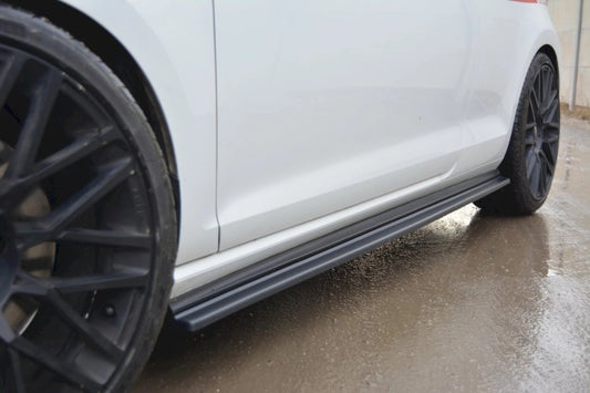 MaxtonDesignSideSkirtsV.1forVolkswagenGolfMK7GTI/GTD/GTE(2013-2016)