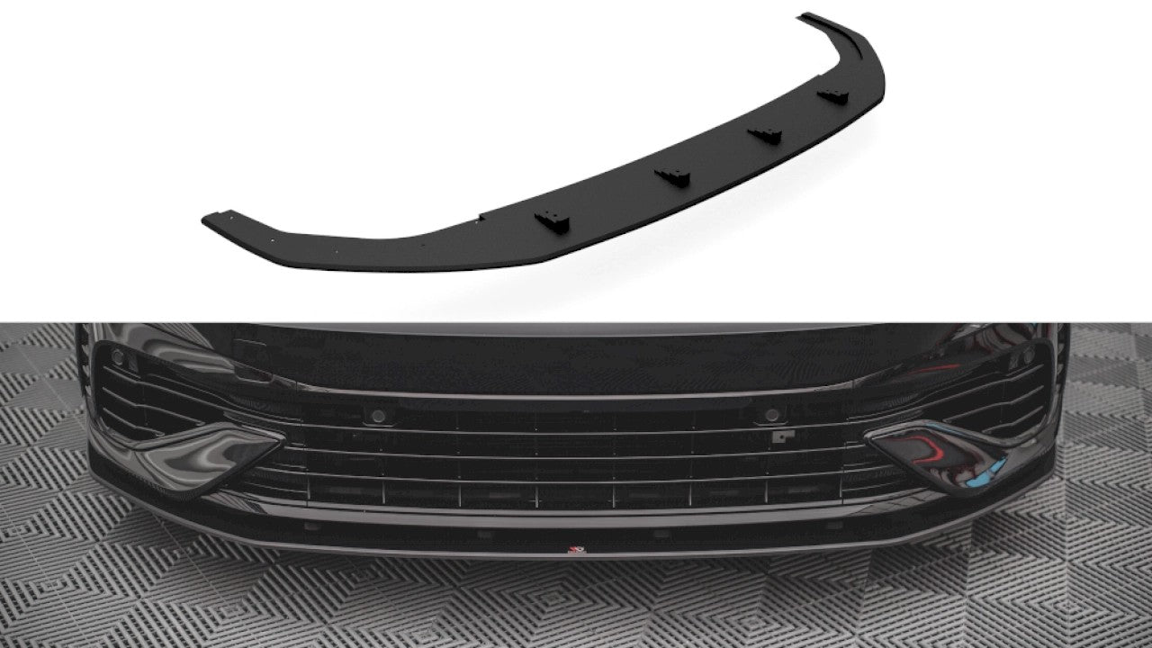 MaxtonDesignStreetProFrontSplitterforVolkswagenGolfMK8R(2020+)