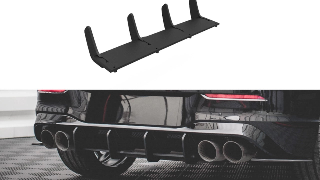 MaxtonDesignStreetProRearDiffuserForVolkswagenGolfMK8R(2020+)