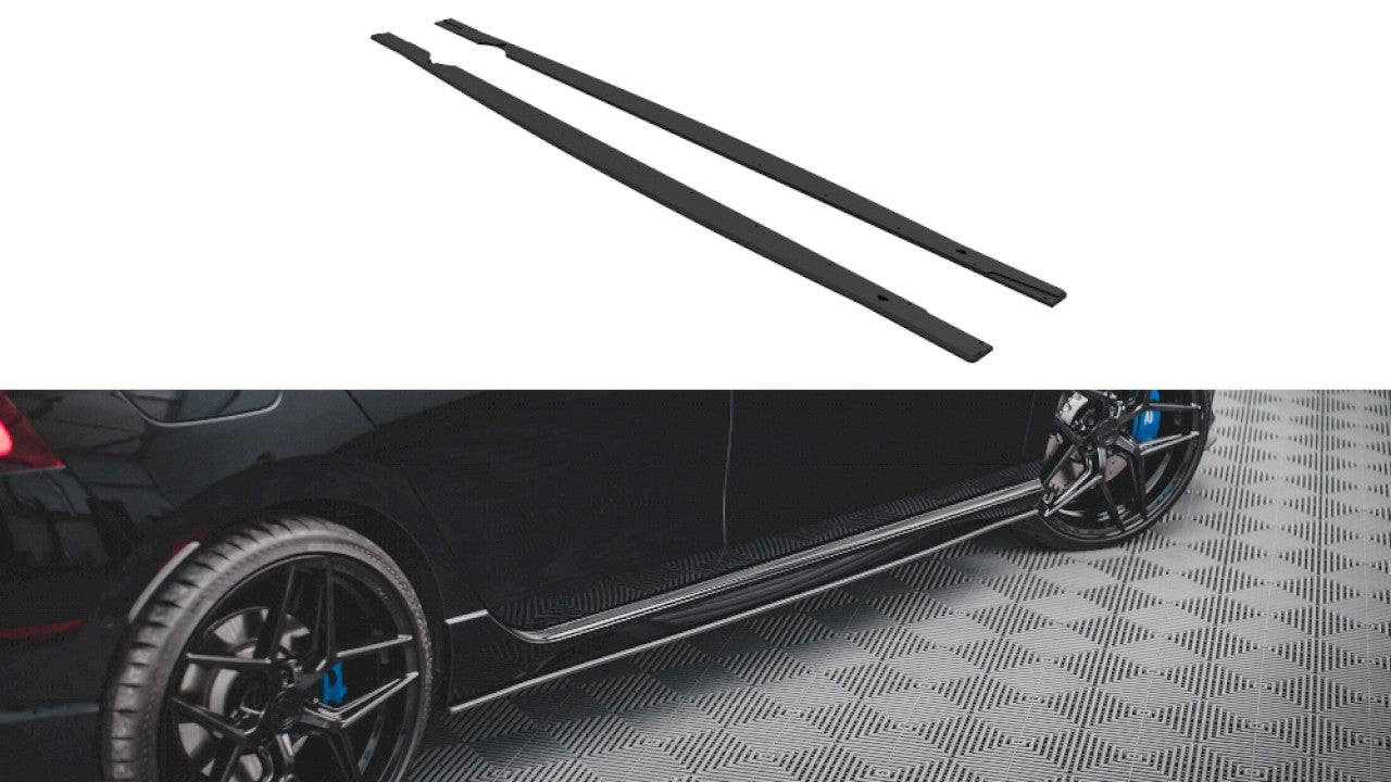 MaxtonDesignStreetProSideSkirtsforVolkswagenGolfMK8R(2020+)