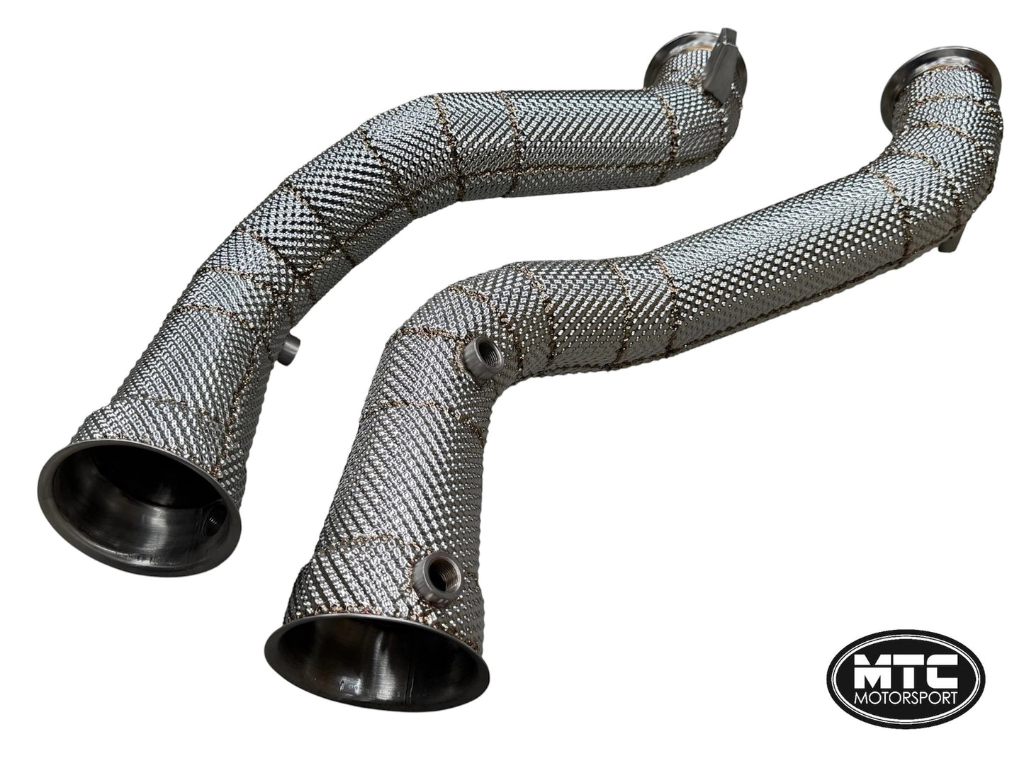 McLarenGT4.0LDecatDownpipeswithHeatShield|MTCMotorsport