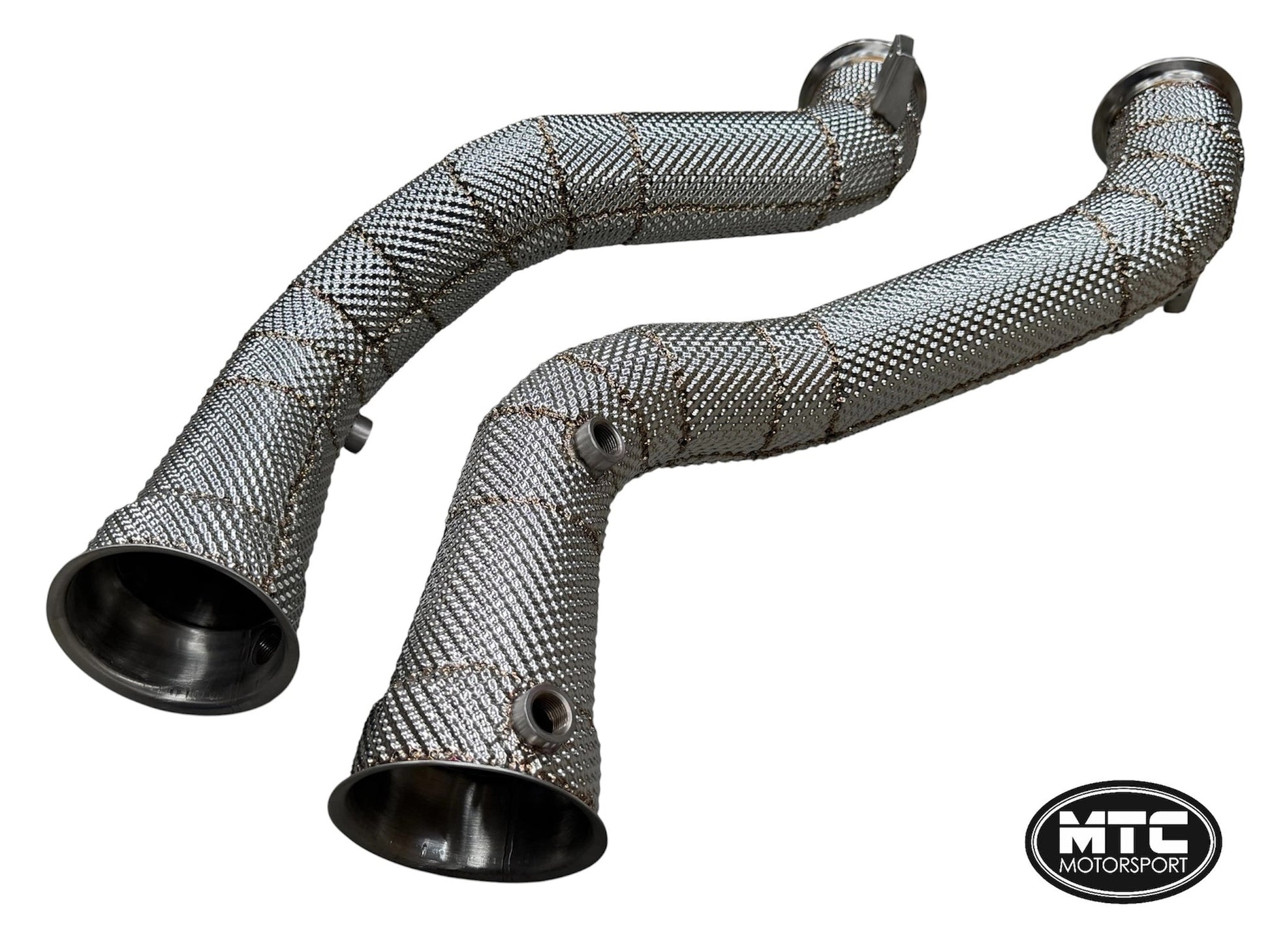 McLarenGT4.0LDecatDownpipeswithHeatShield|MTCMotorsport