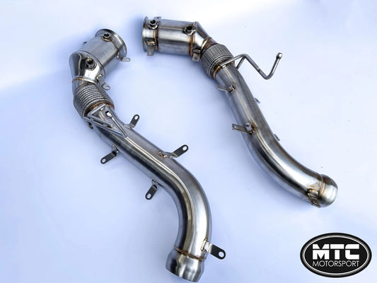 McLarenMP4-12CDecatDownpipes3”|MTCMotorsport