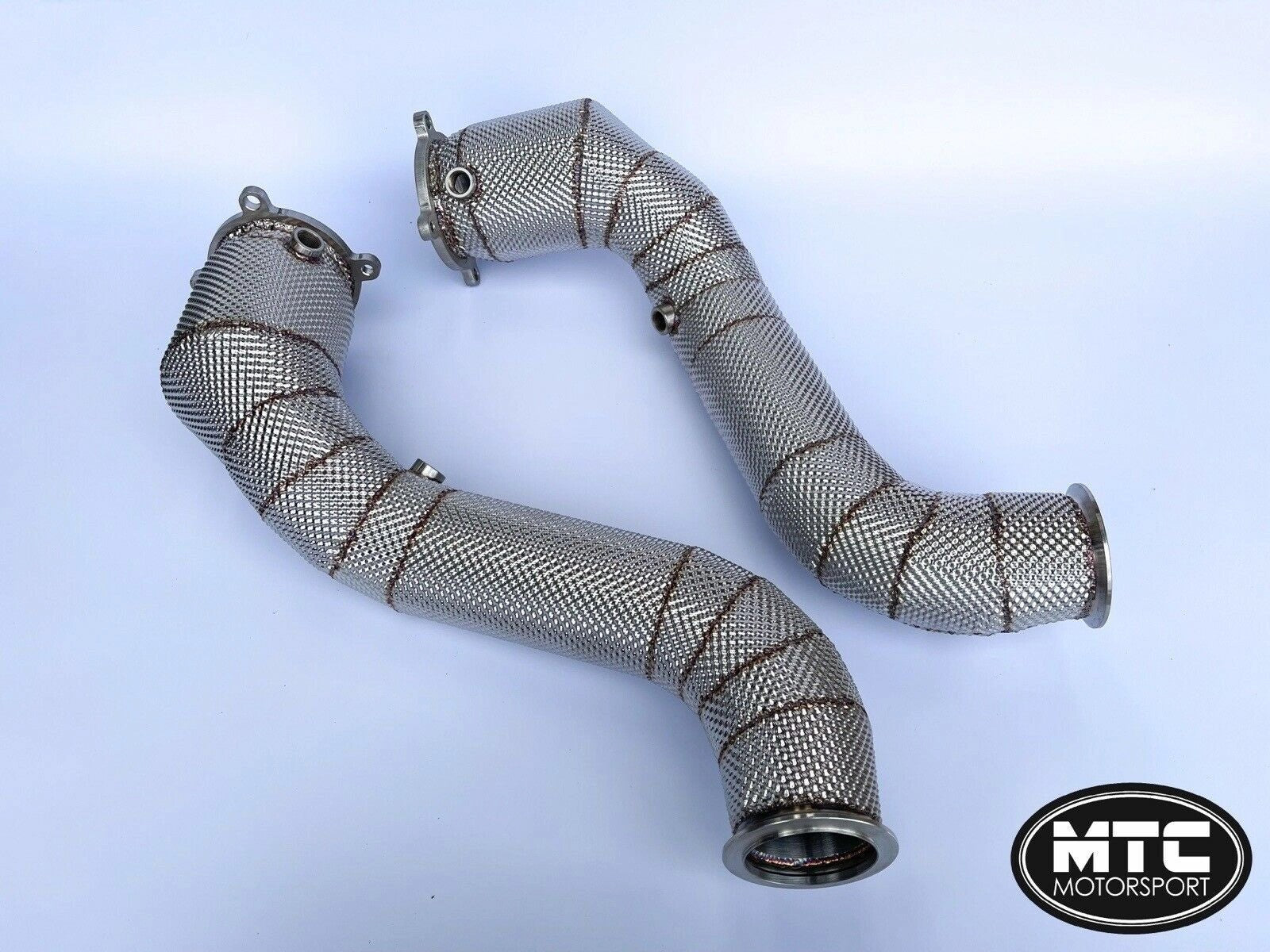 McLarenSennaDecatDownpipes4”withHeatShields|MTCMotorsport