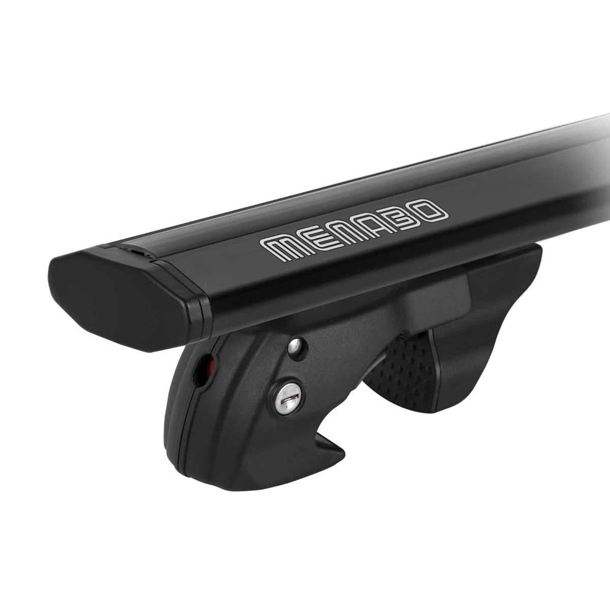 MenaboJacksonBlackRaisedRailRoofBars1200mm(90kgMax.)