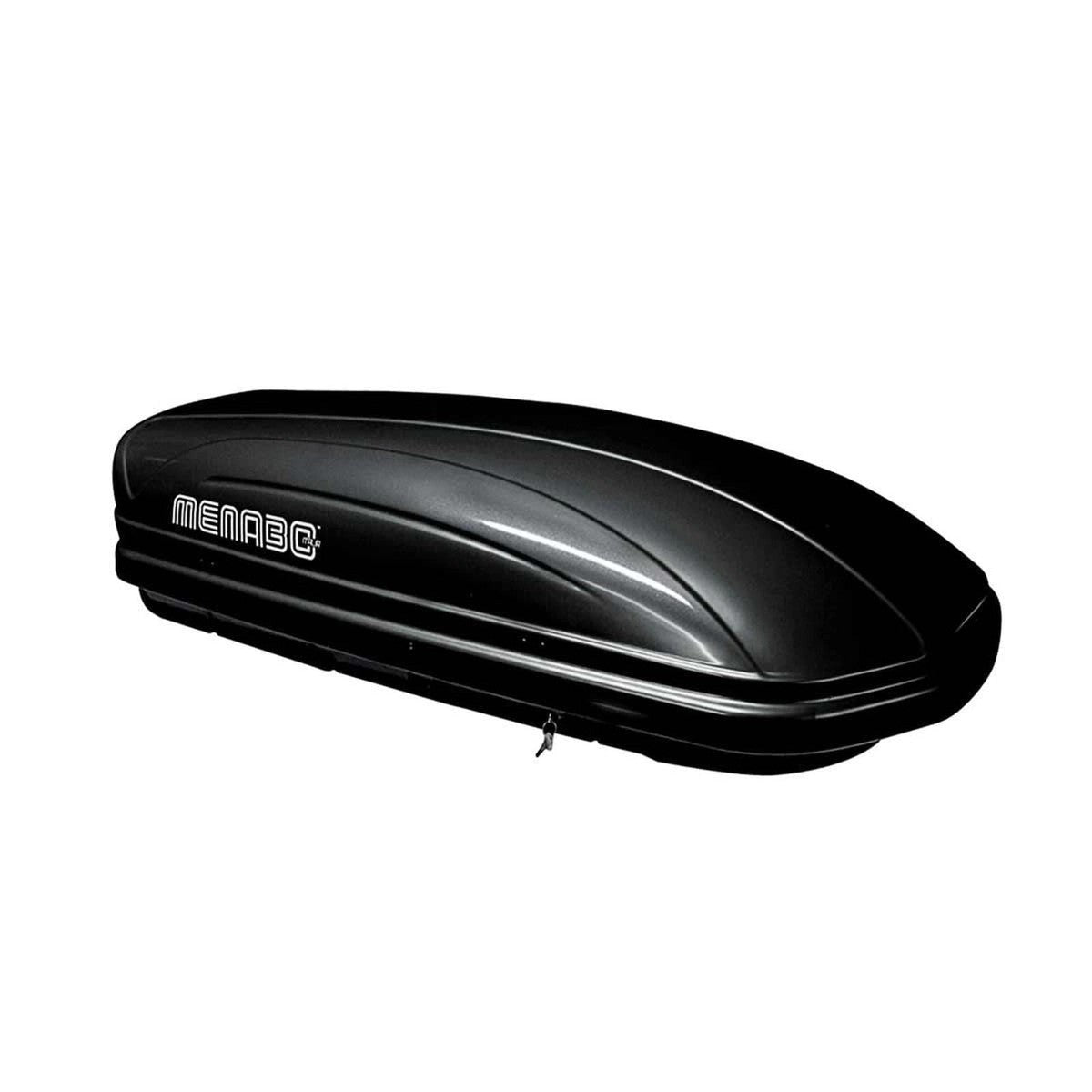 MenaboMania460LitreBlackRoofBox(75kgMax.)