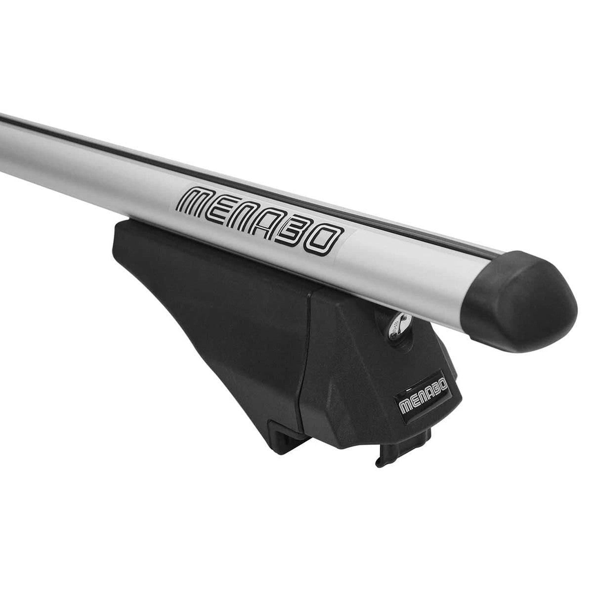 MenaboTigerSilverXLDuoRailRoofBars1315mm(75kgMax.)