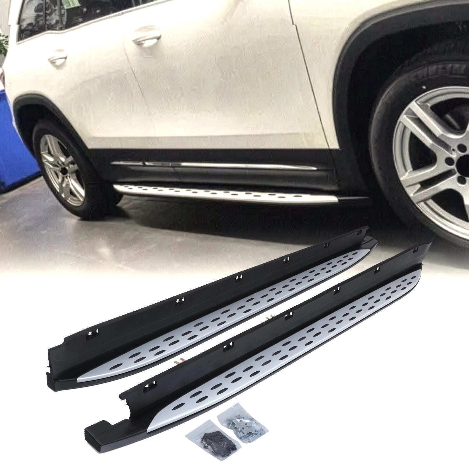 Mercedes-BenzGLBX2472020+AluminiumSideSteps