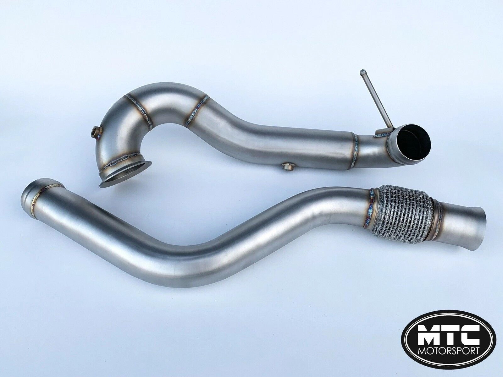 MercedesA453.5”DecatDownipeandMidPipeCLA45AMG|MTCMotorsport