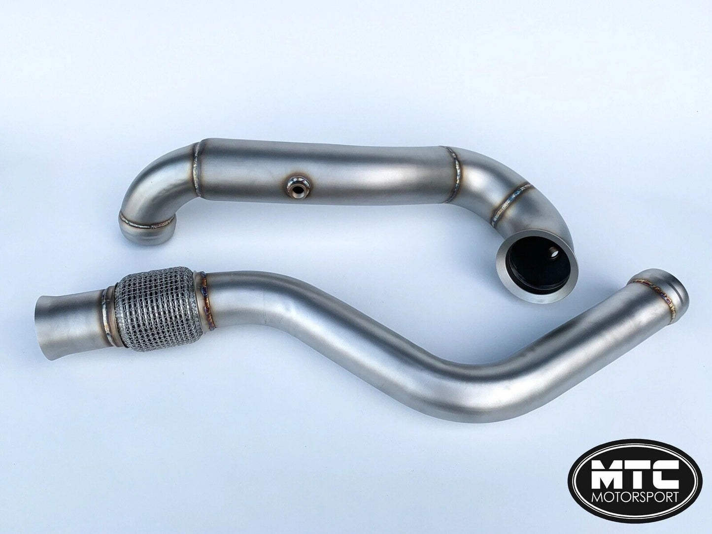 MercedesA45DecatDownpipe3.5”andMidPipeGLA45AMG|MTCMotorsport