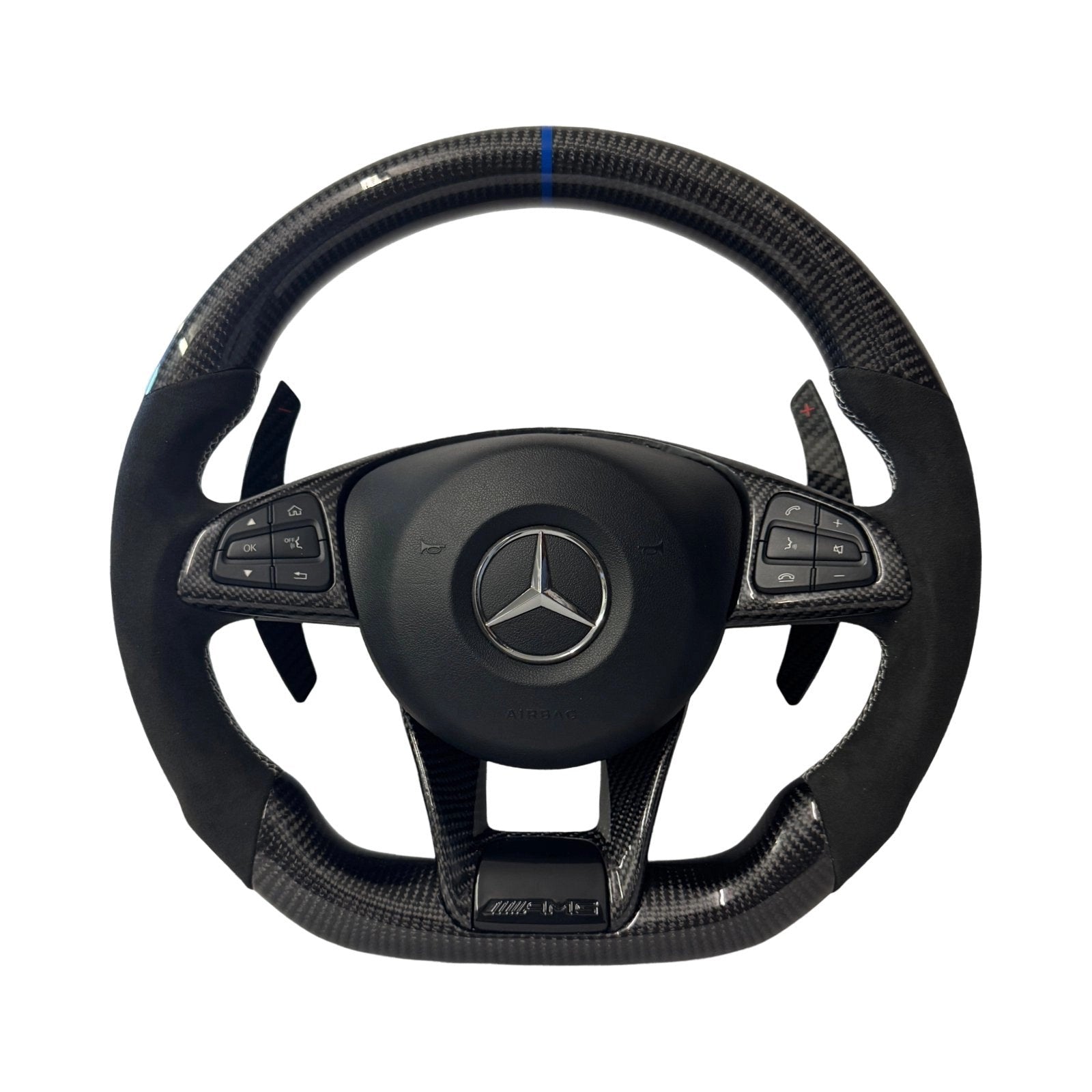 MERCEDESAMGCARBONFIBREFULLYCUSTOMISABLESTEERINGWHEEL2014-2018MODELS