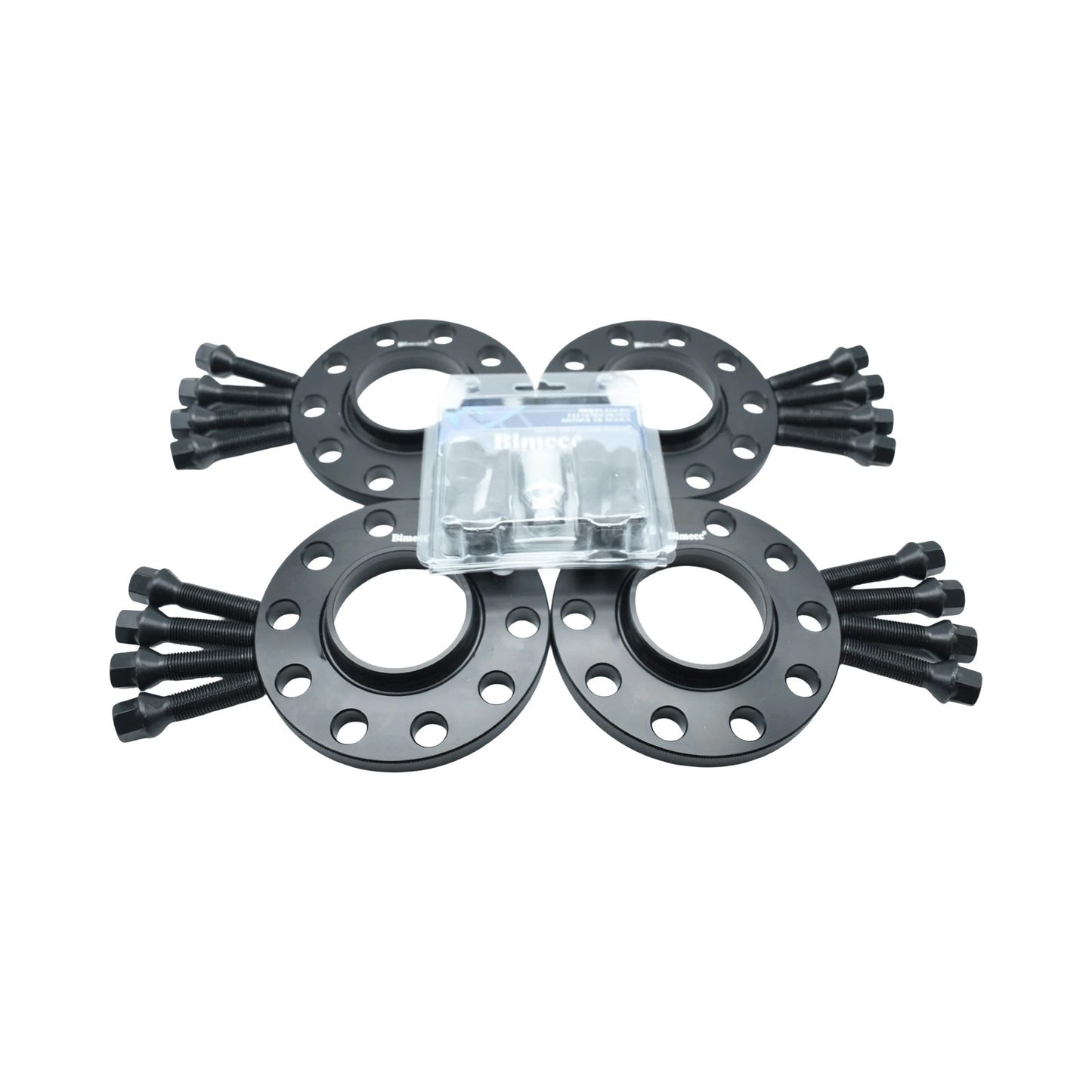 MercedesAMGGTRBimeccspacerkit(12.5mm&15mm)5-112WheelNuts&LockingKitBlack