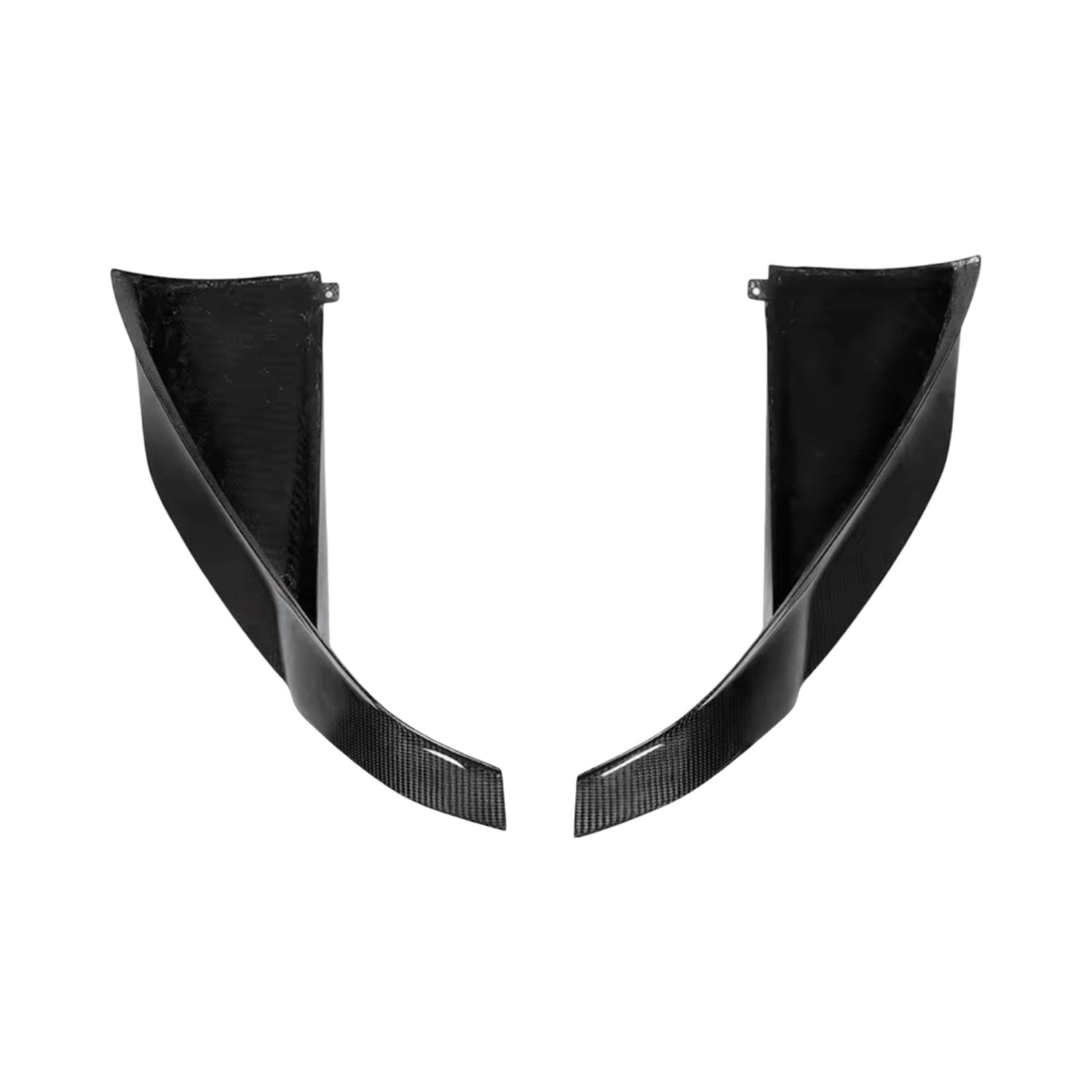 MercedesAMGGTRC190R190CarbonFiberRearBumperGurneyFlapSplitterExtension