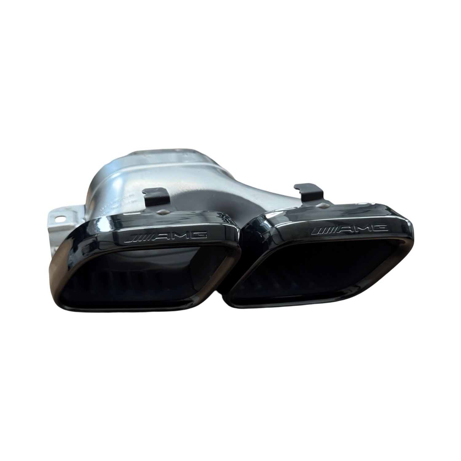 MercedesAMGGTW190X190QuadAMGLeftSideExhaustTip(BLACK)