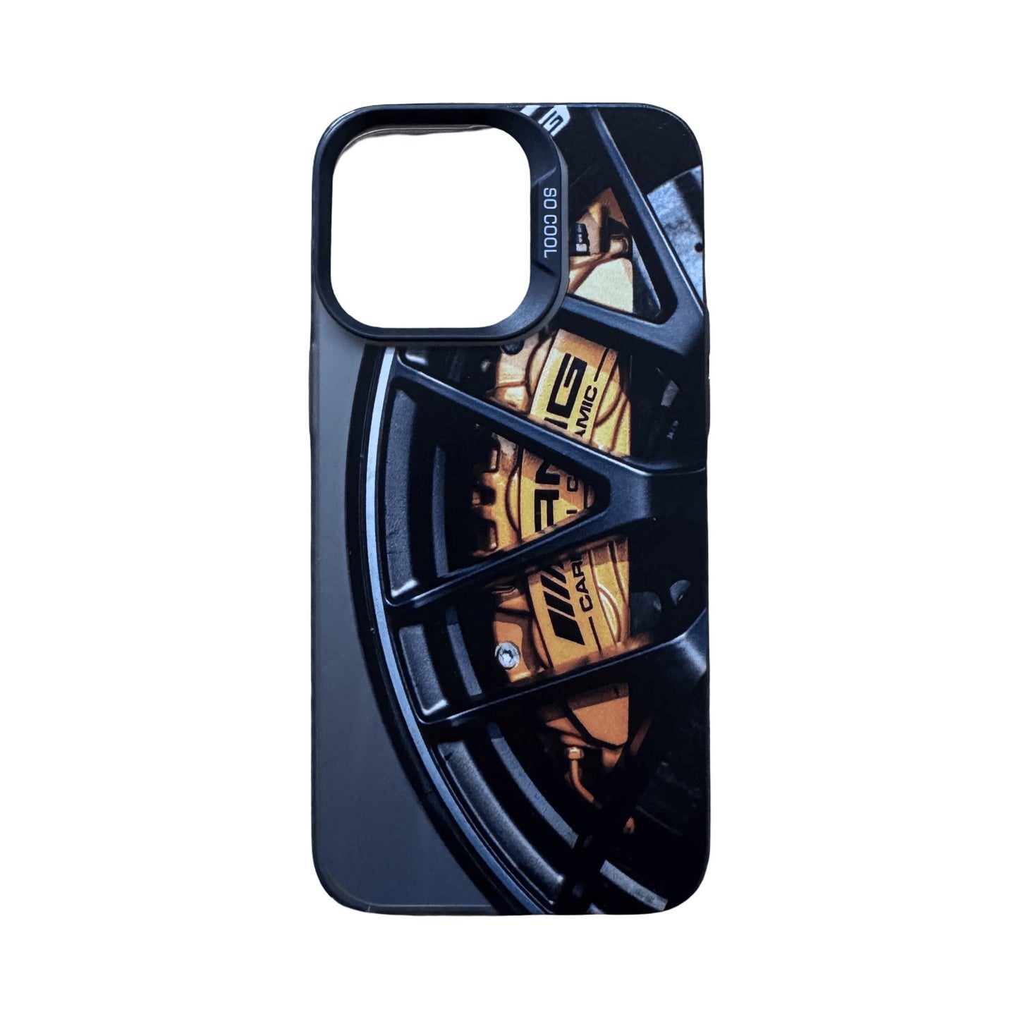 MERCEDESAMGIPHONECASE-BLACK/CERAMIC/SILVER