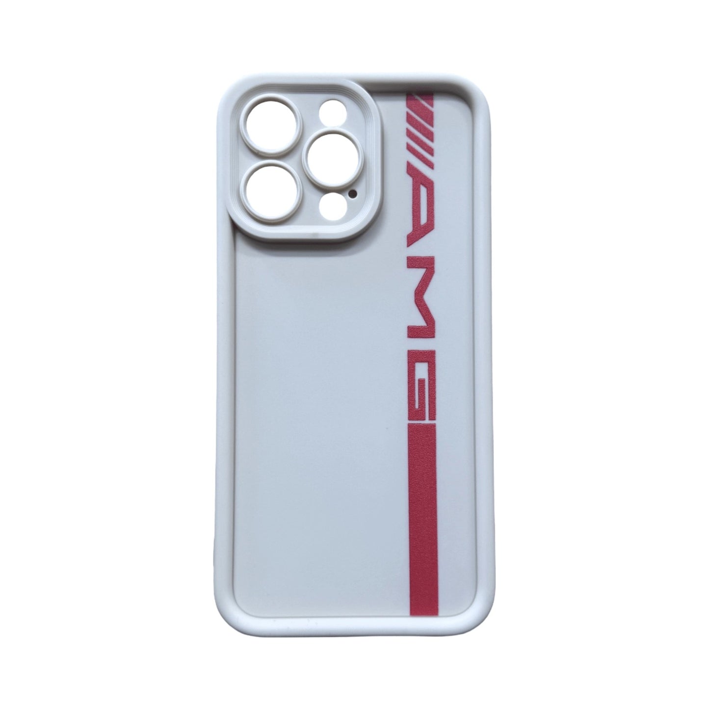 MERCEDESAMGIPHONECASE-WHITE/ORANGE