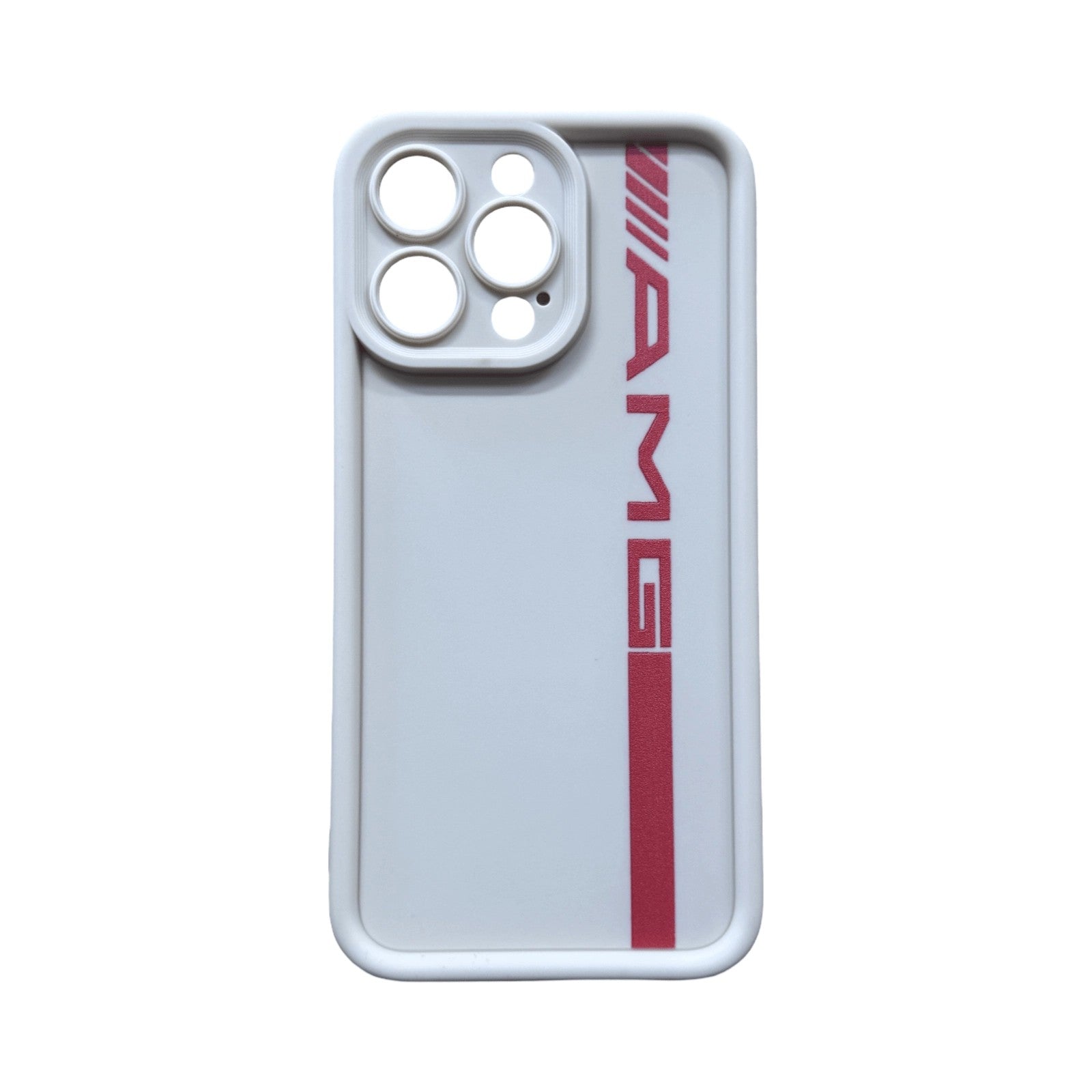 MERCEDESAMGIPHONECASE-WHITE/ORANGE