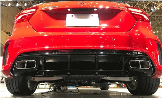 MercedesBenzAClassW176AMGStyleRearDiffuser(2013-2018Models)