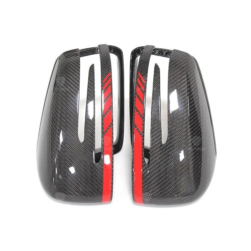 MercedesBenzCarbonFibre/GlossBlackWingMirrorCoversForA/B/C/E/S/CLS/GLKClass