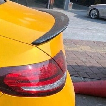 MercedesBenzCClassCoupeW205/A205/C205CarbonFibreBootSpoilerStyle2(2015-2020)