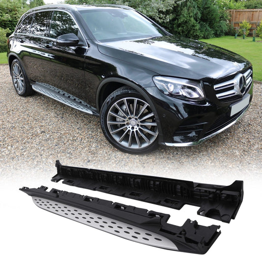 MercedesBenzGLCC253X25315-22AluminiumSideSteps