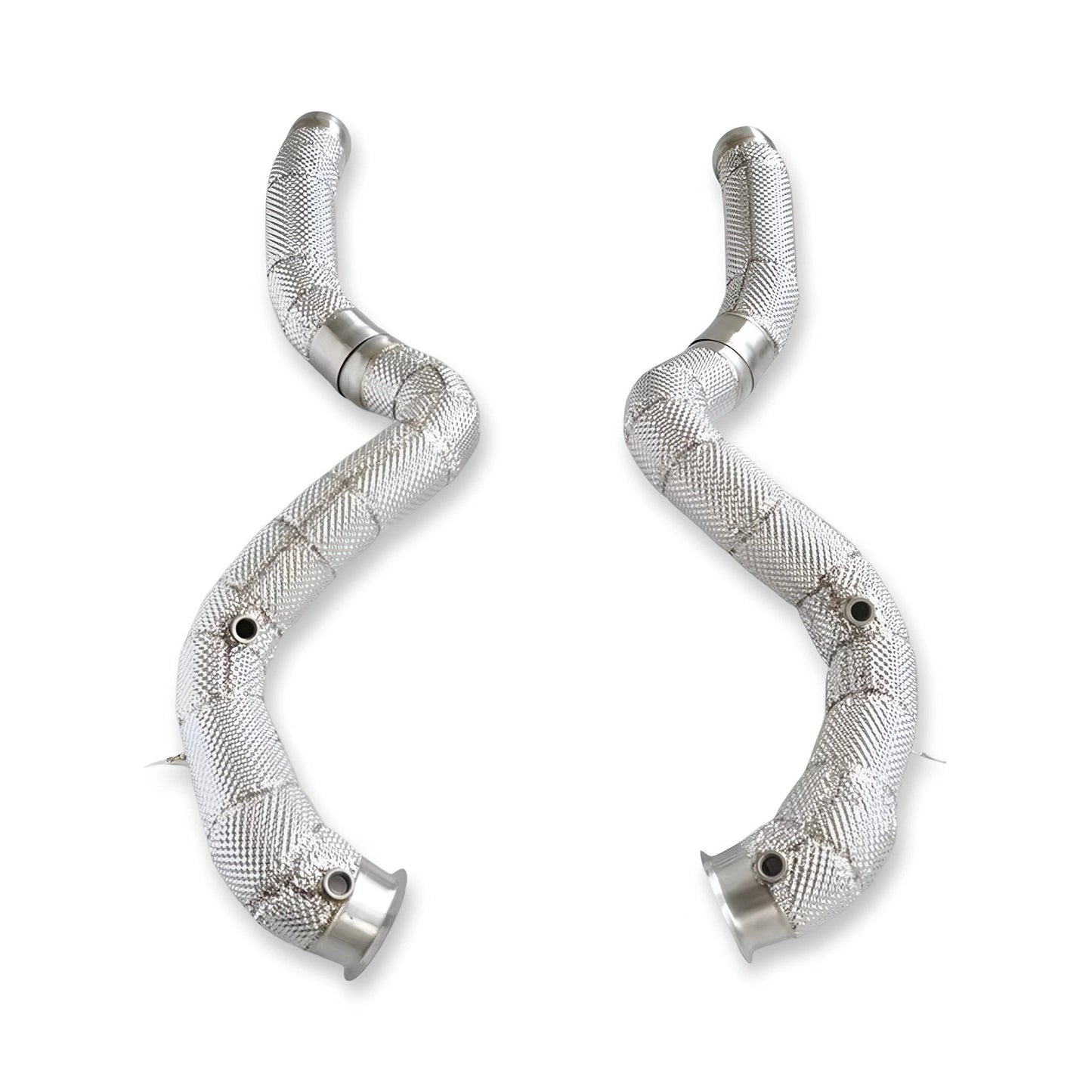 MercedesC63/C63SW205M177HeatShieldedCatlessDownpipes2014-2022