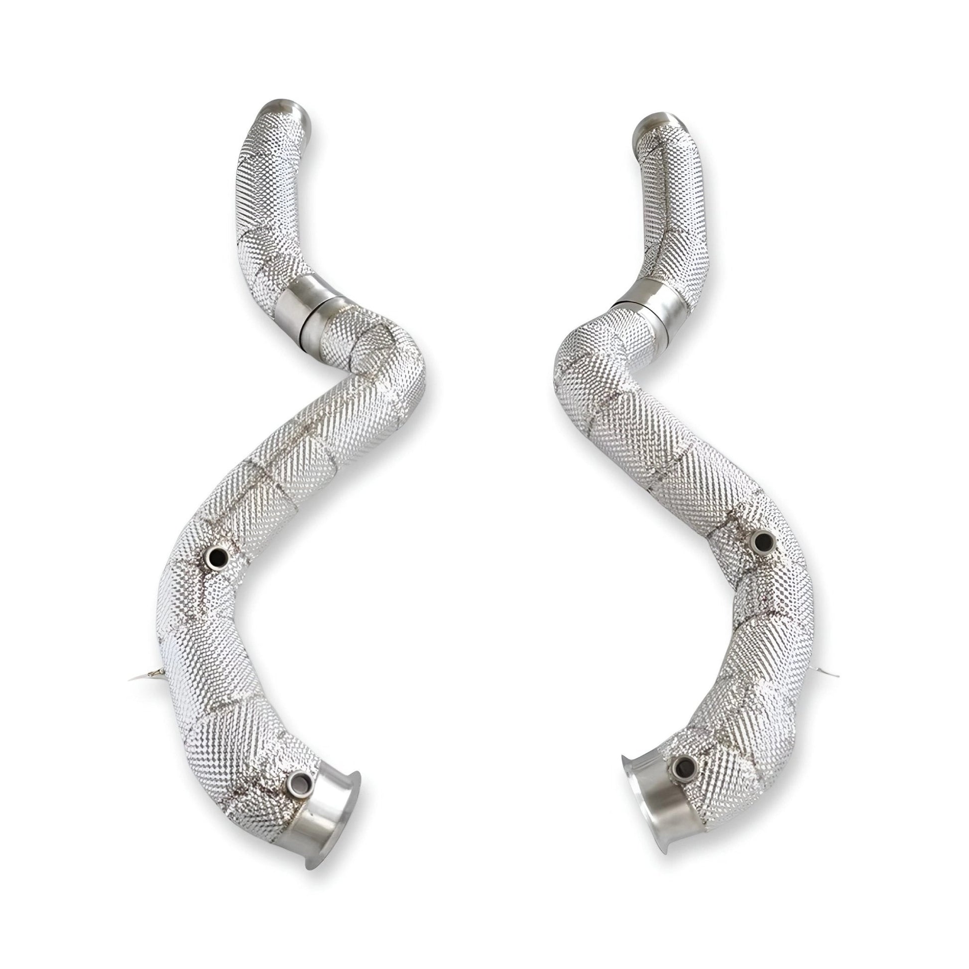 MercedesC63/C63SW205M177HeatShieldedCatlessDownpipes2014-2022