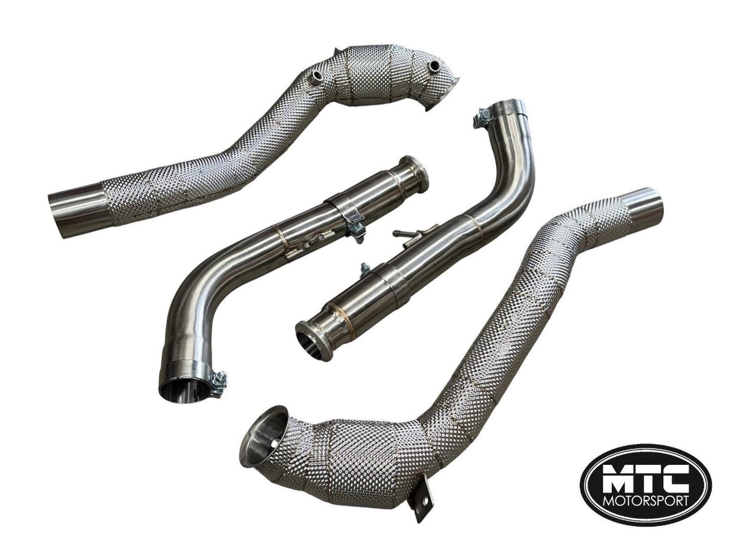 MERCEDESG63GWAGONDOWNPIPESWITH200CELLHIFLOWSPORTSCATS&HS2018W464