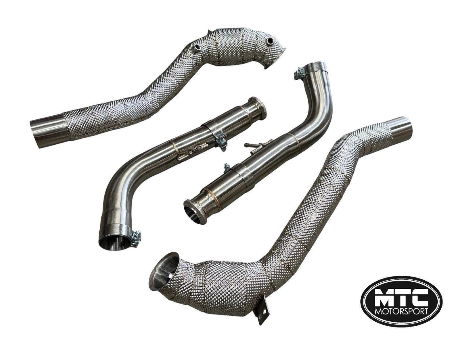 MERCEDESG63GWAGONDOWNPIPESWITH200CELLHIFLOWSPORTSCATS&HS2018W464