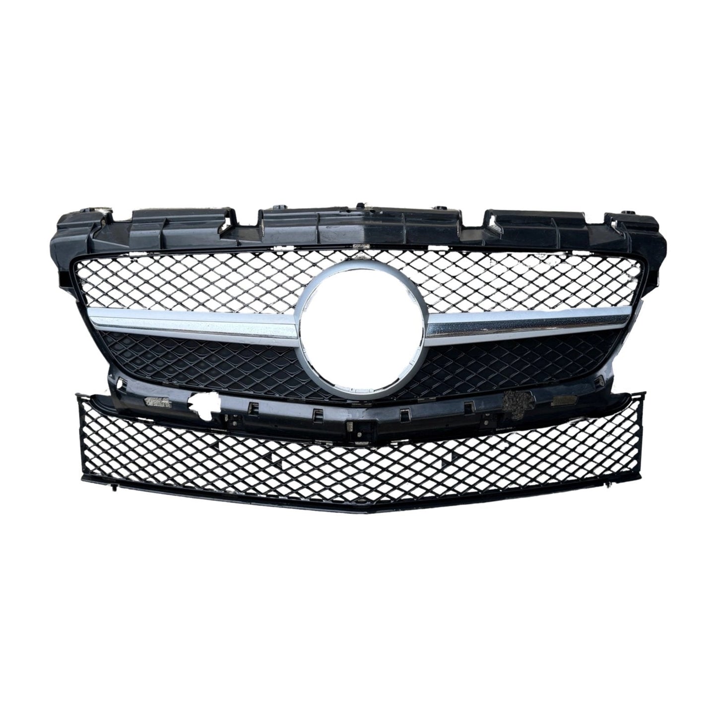 MERCEDESSLKR172FrontBumperAMGGrille+Star&Carrier