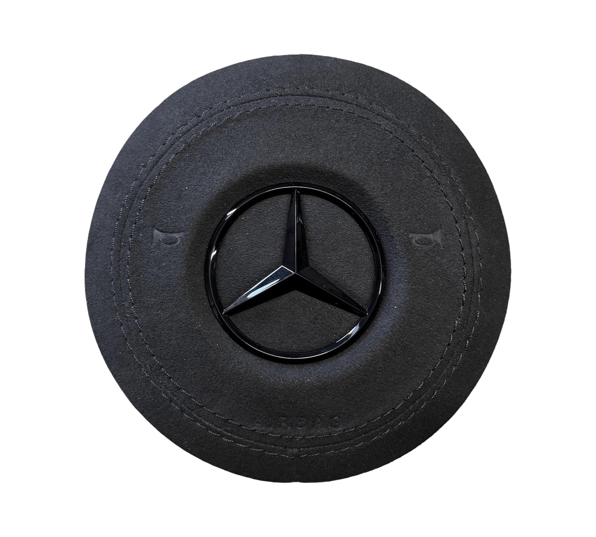 MercedesSteeringWheelAirbagfullAlcantarablackStar2019-2023(CustomAirbag)A0008601904