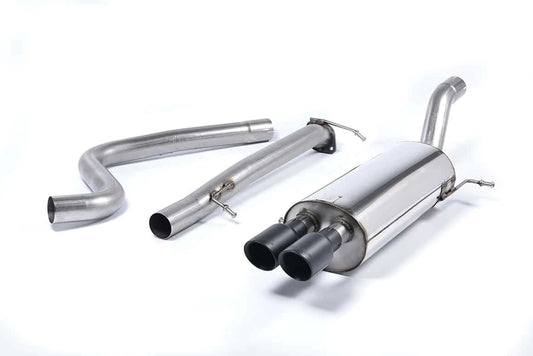 MilltekFordFiestaMk7ST1.6LEcoBoost(182PS&200PS)(13-19)Cat-BackExhaust–RaceSystem-NonResonated-CerakoteBlackTips–SSXFD133