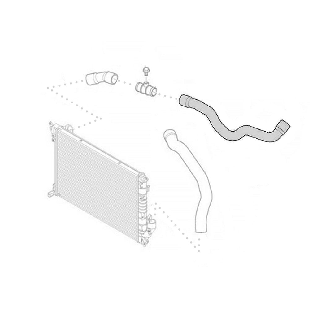 MiniCooperSR50R52R53LowerRadiatorHose17127541094