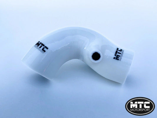 MiniCooperSR53SiliconeIntakeHose02-07White|MTCMotorsport