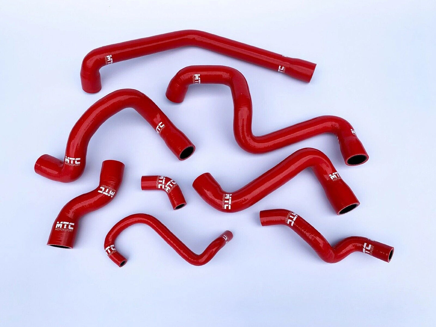 MiniCooperSR56R57SiliconeCoolantHoses2007-2012Red|MTCMotorsport