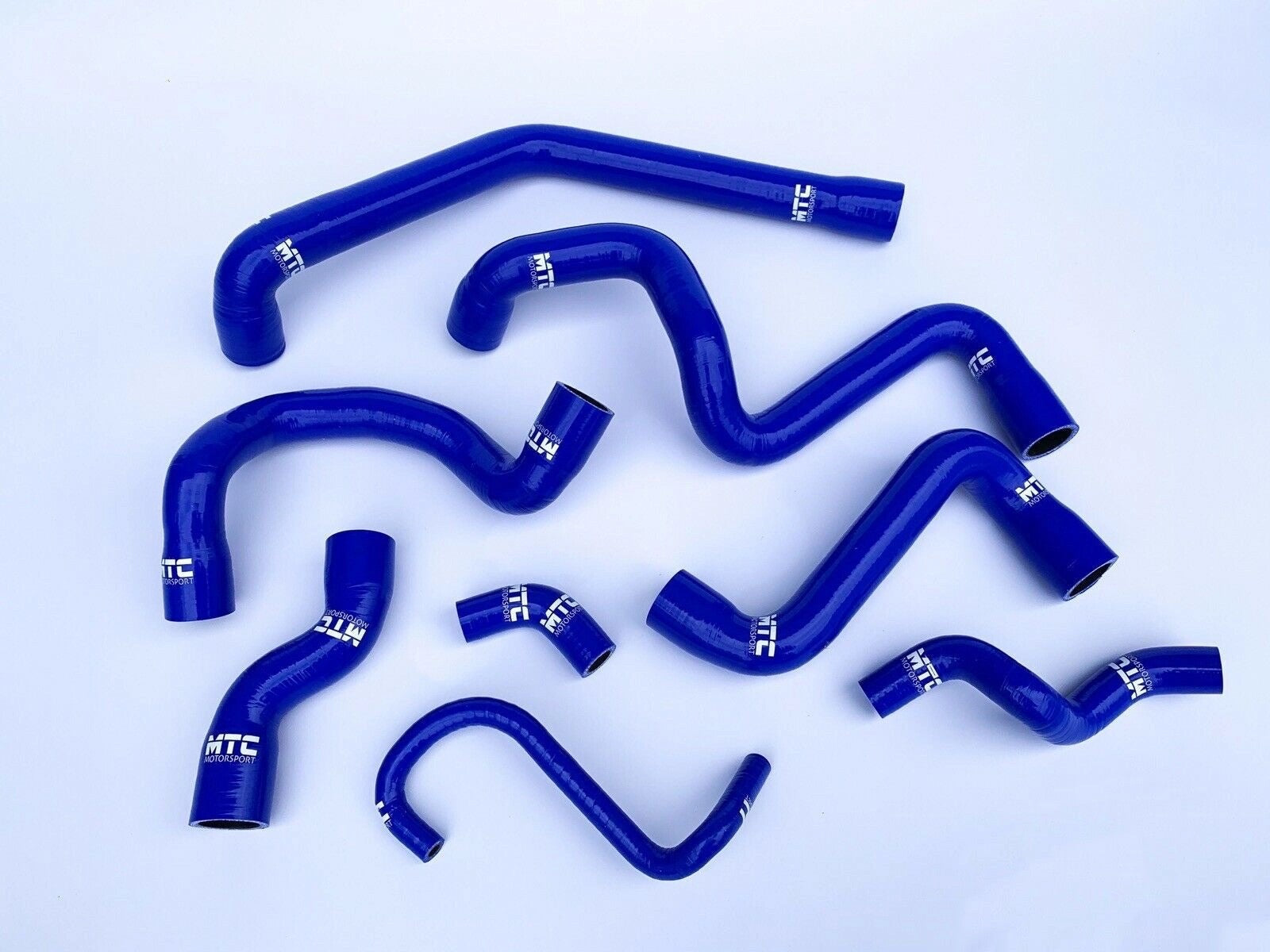 MiniCooperSR56R57SiliconeCoolantHoses2007-2012Blue|MTCMotorsport