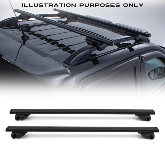 MitsubishiL200Series5&Series62015+BlackLockingCrossBars