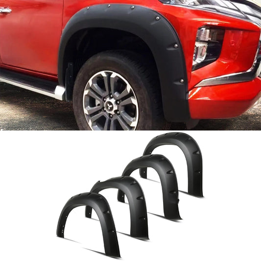 MitsubishiL200Triton19-23MatteBlackWheelArches