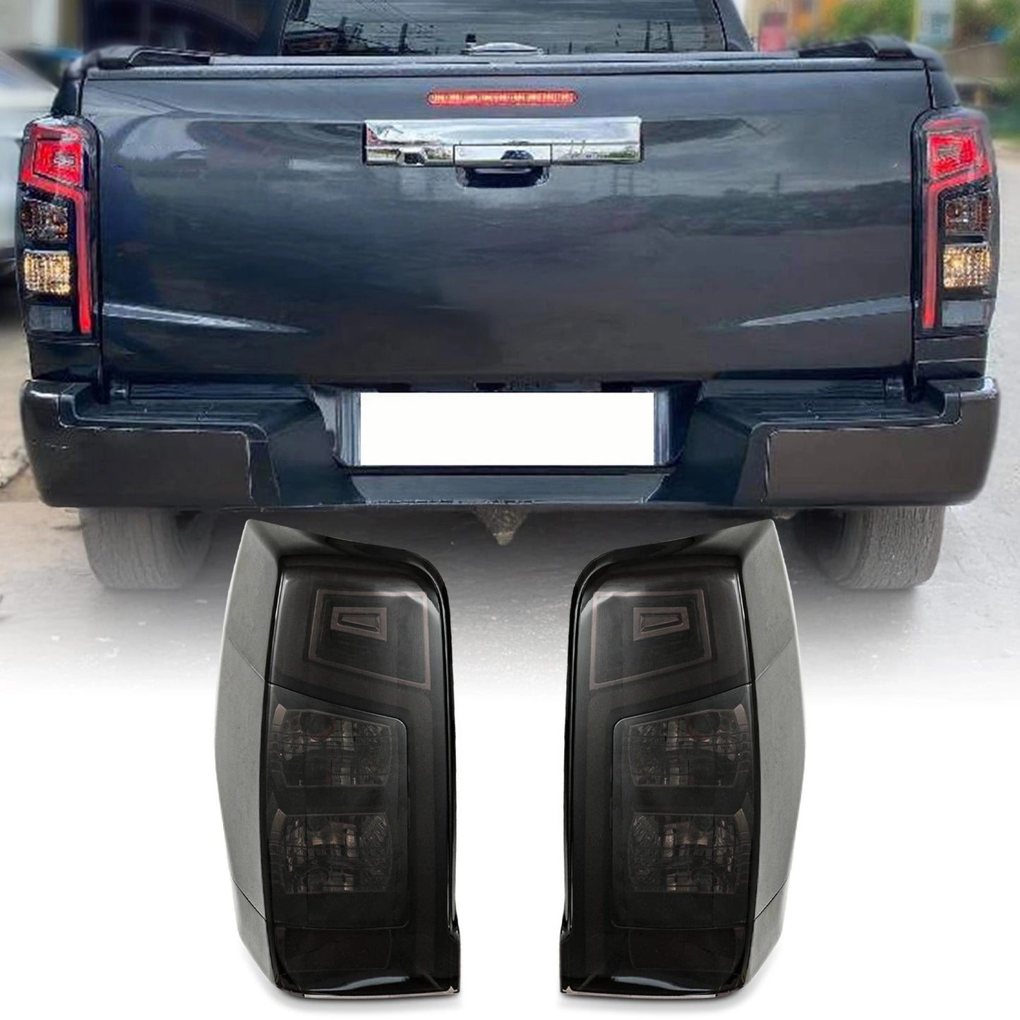 MitsubishiL200Triton19-23SmokedLEDTailLights