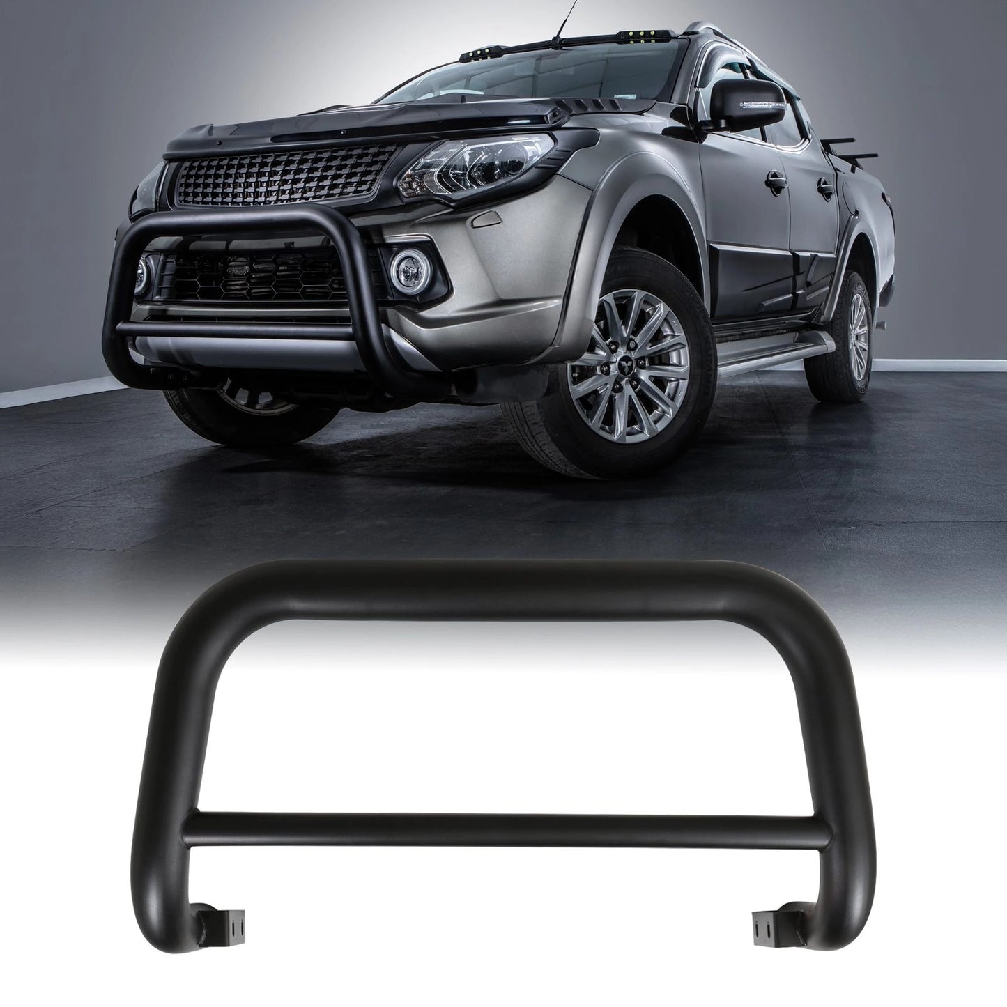 MitsubishiL200Triton2015-2018BlackBullBar